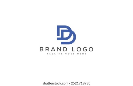 DD logo design vector template design for brand