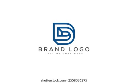 DD logo design vector template design for brand