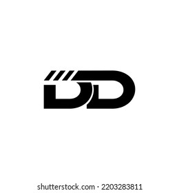 dd modern abstract logo suitable for company logo