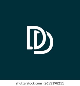 DD monogram business logo design
