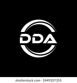 DDA Letter Logo Design, Inspiration for a Unique Identity. Modern Elegance and Creative Design. Watermark Your Success with the Striking this Logo.