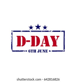 D-Day Logo Vector Template