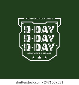 Dday Normandy Landing Design Collection