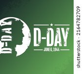 D-Day. Normandy Landings. Remember and Honor. June 6, 1944. Holiday concept. Template for background, banner, card, poster with text inscription. Vector EPS10 illustration