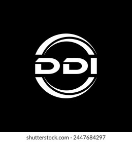 DDI Letter Logo Design, Inspiration for a Unique Identity. Modern Elegance and Creative Design. Watermark Your Success with the Striking this Logo.