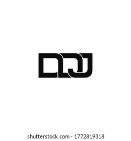 diseño original del logotipo de la letra ddj