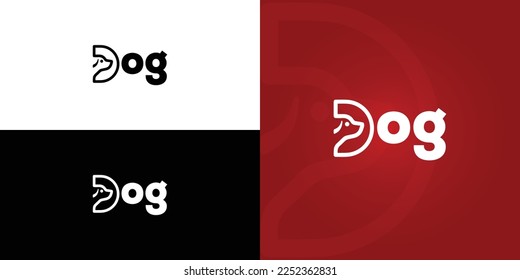 D-DOG Abstract letters logo Monogram