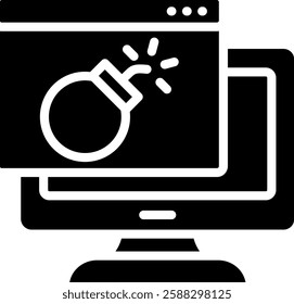 Ddos Icon Element For Design
