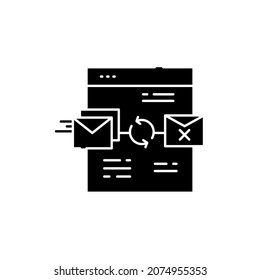 Icono с línea de color. Pictograma para página web, aplicación móvil, promoción. elemento de diseño de interfaz gráfica de usuario (GUI) de UI UX. Trazo editable.
