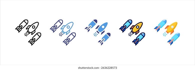 Ddos Multi Style Icon Set