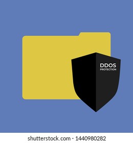 DDoS Protection icon/vector for files