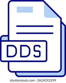 Dds Line vector Icon Design