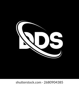 DDS logo. DDS letter. DDS letter logo design. Initials DDS logo linked with circle and uppercase monogram logo. DDS-typography for technology, business and real estate brand.