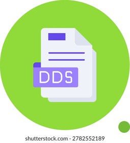 Dds vector Icon Design Illustration
