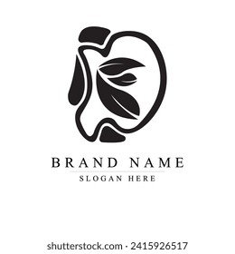 DE art bird dove flying logo, DE Wings design element, initial Letter DE logo Icon, Initial de Logo Template	
