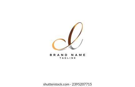 DE, ED, Abstract initial monogram letter alphabet logo design