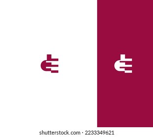 DE, ED Letter Logo Vector Template Abstract Monogram Symbol . Usable for Business sport, technology, fashion, digital And future creative logo