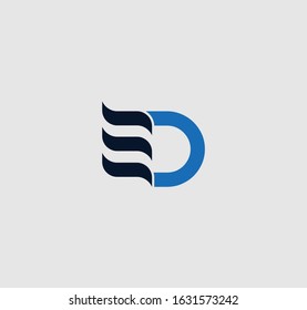 DE or ED logo and icon designs