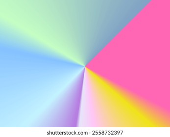 De focused futuristic pastel colorful gradient boxes for abstract background.