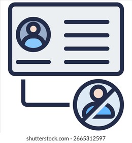 Elemento De Icono De Identificación Para Diseño