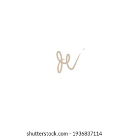 de initial handwriting 
de handwritten logo for identity