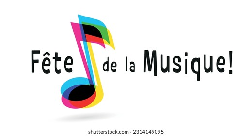 "Fête de la Musique": French music festival which take place on Friday 21 June