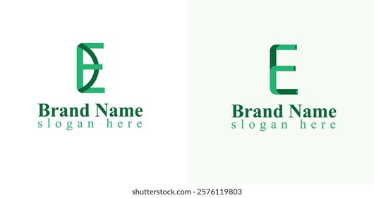 DE letter, logo, design, icon, element, font, symbol. E logo can be used for any kind of company, agency, institute, shop, programme. 