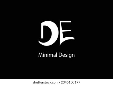 DE Logo Vector Art, Icons, and Graphics