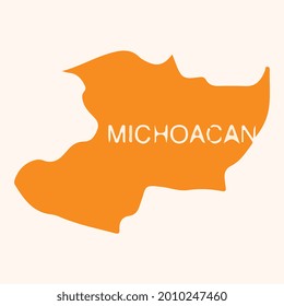 Mapa de Michoacán de ocampa