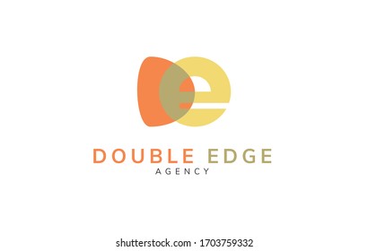 DE Orange Green Yellow Logo