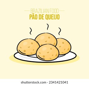 Pão de queijo, bread cheese -  Brazilian food - minas food, mineiro