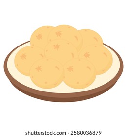 Pão de Queijo Illustration Design