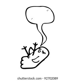 dead bird cartoon with speech bubble dead bird cartoon with speech bubble