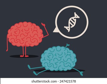 Dead brain by genetic disease: murder investigation conclusions
