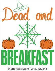 Dead and Breakfast T-shirt, Vector File
