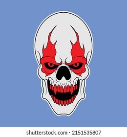 dead clown cartoon for commercial use