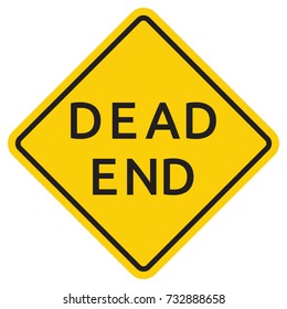 Dead End Road Sign