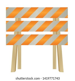 Dead end traffic sign. vector illustration