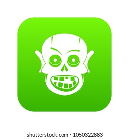 Dead icon digital green for any design isolated on white vector illustration