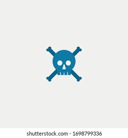 dead icon graphic element Illustration template design