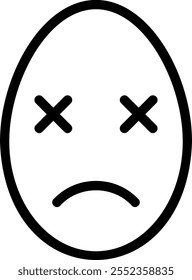 dead line icon illustration vector