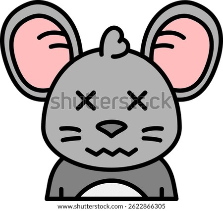 Dead Line vector Icon Design