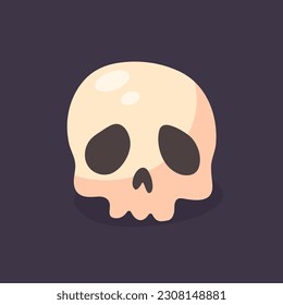 dead man skull cartoon halloween night horror