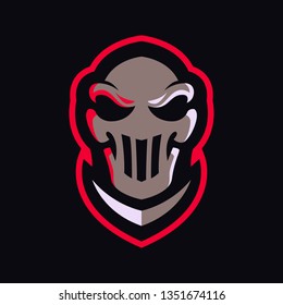 Dead Mask Mascot Logo