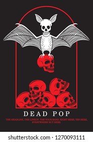 Dead Pop Gig Poster Flyer Template