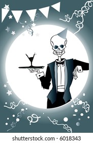 dead series -let's party (metaphorical illustration)