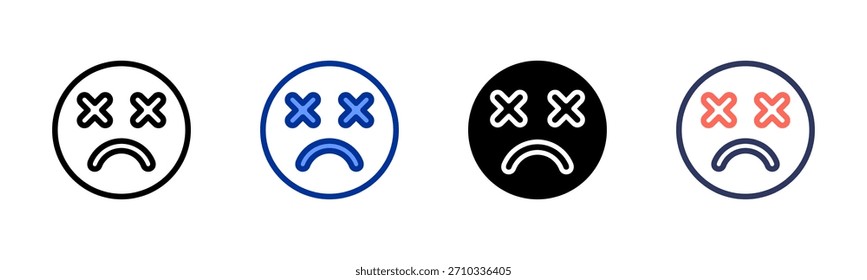 Dead Skin icon set multiple style collection