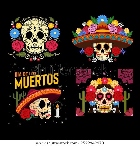 Dead Sugar Skull Cavalera template design