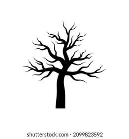 Dead Tree Icon Design Template Vector Isolated 