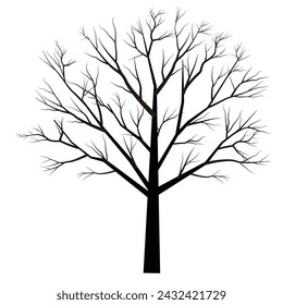 Dead tree Tree Silhouette Icon